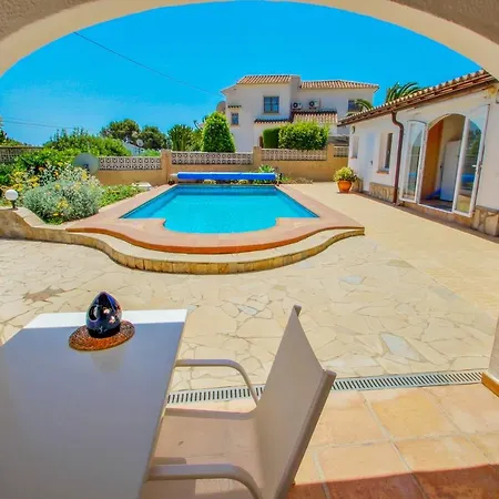La Tranquilidad - Private Pool With Panoramic Views In Moraira Villa