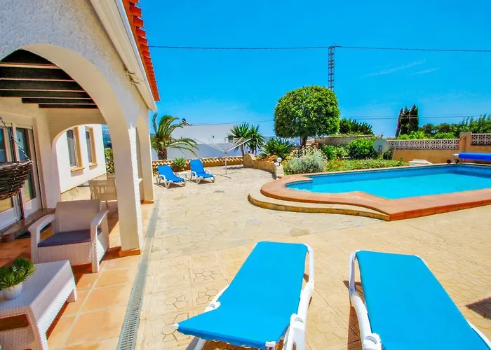 La Tranquilidad - Private Pool With Panoramic Views In Moraira Villa *